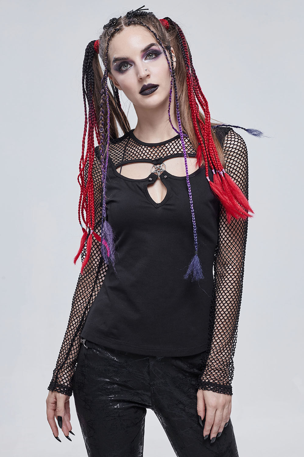Devil Fashion Longsleeve Deep V