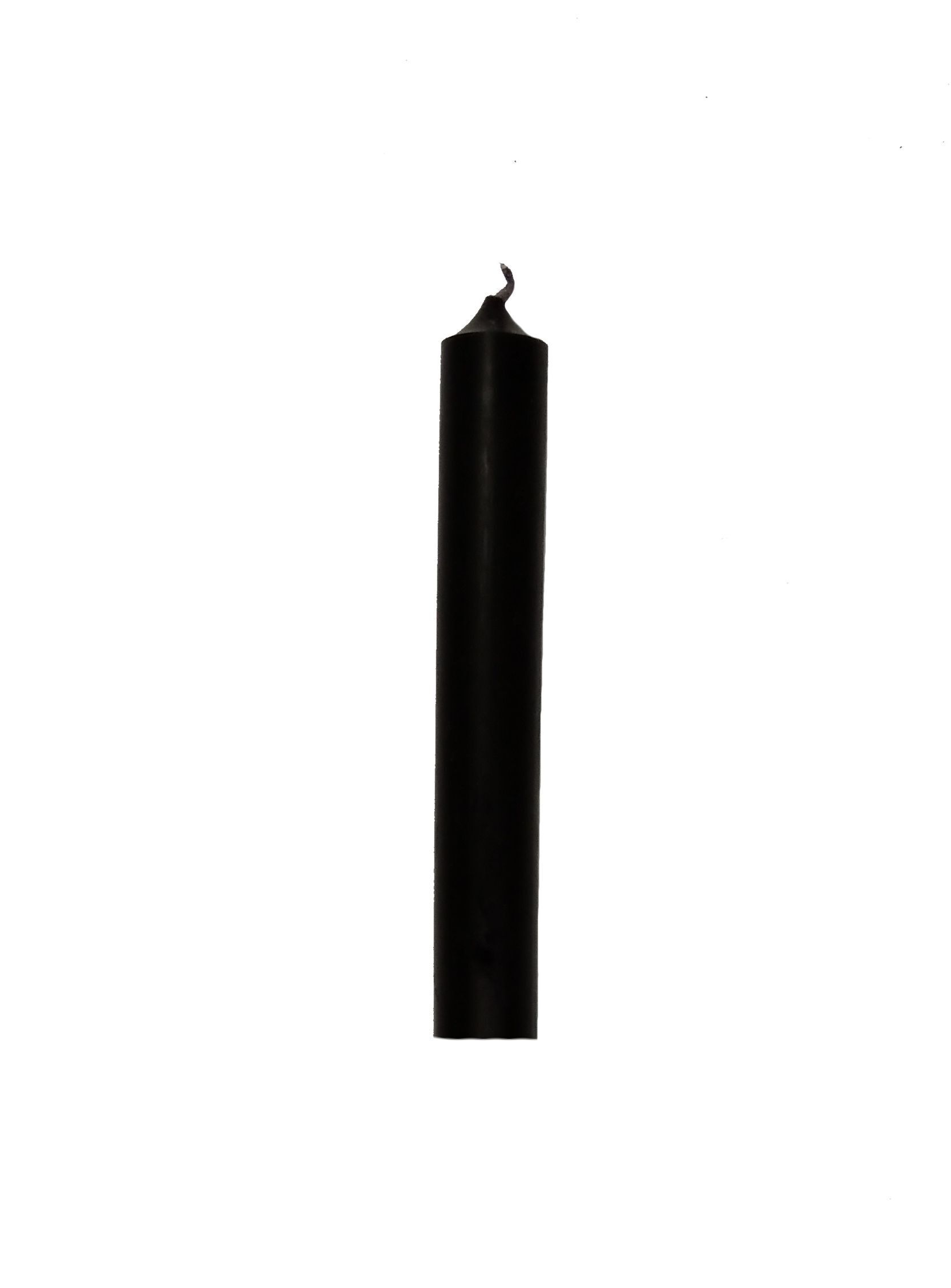 Schwarze Kerze 10cm