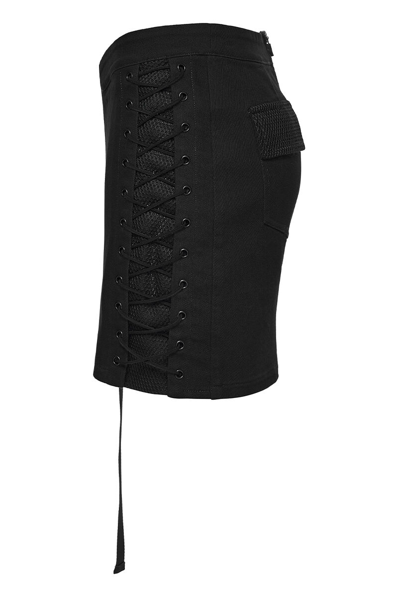Punk Rave Rock Black Grid