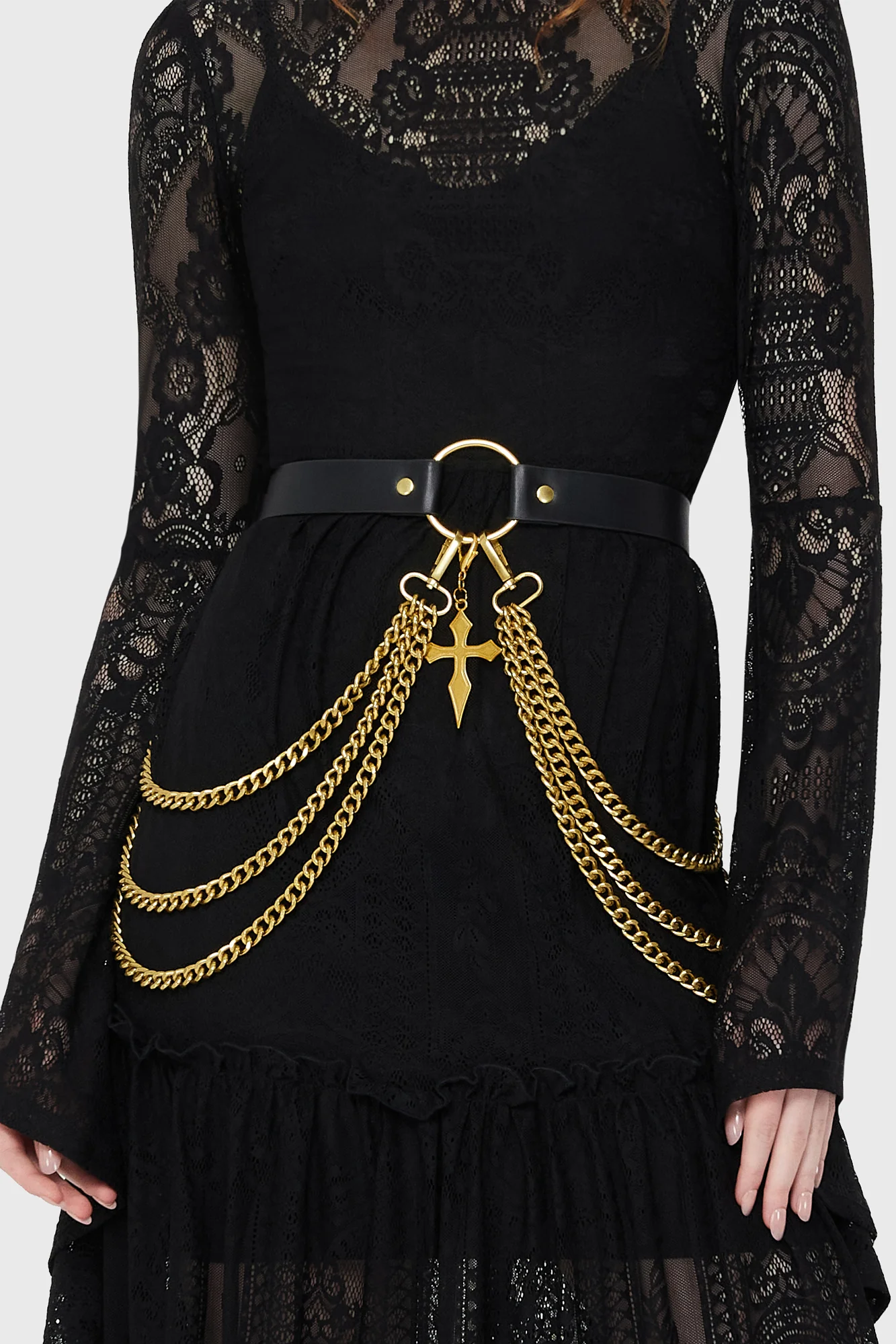 Killstar Gürtel Poised Opulence Gold