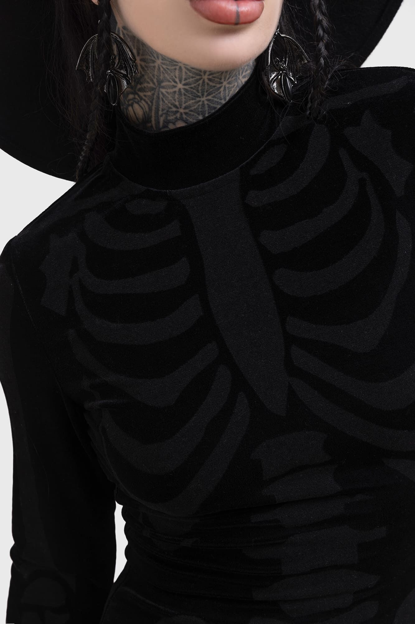 Killstar Kleid Skelliecore