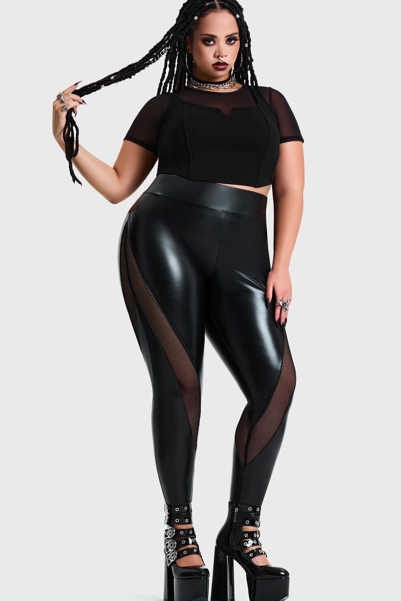 Killstar Kihilist Leggings Cyber