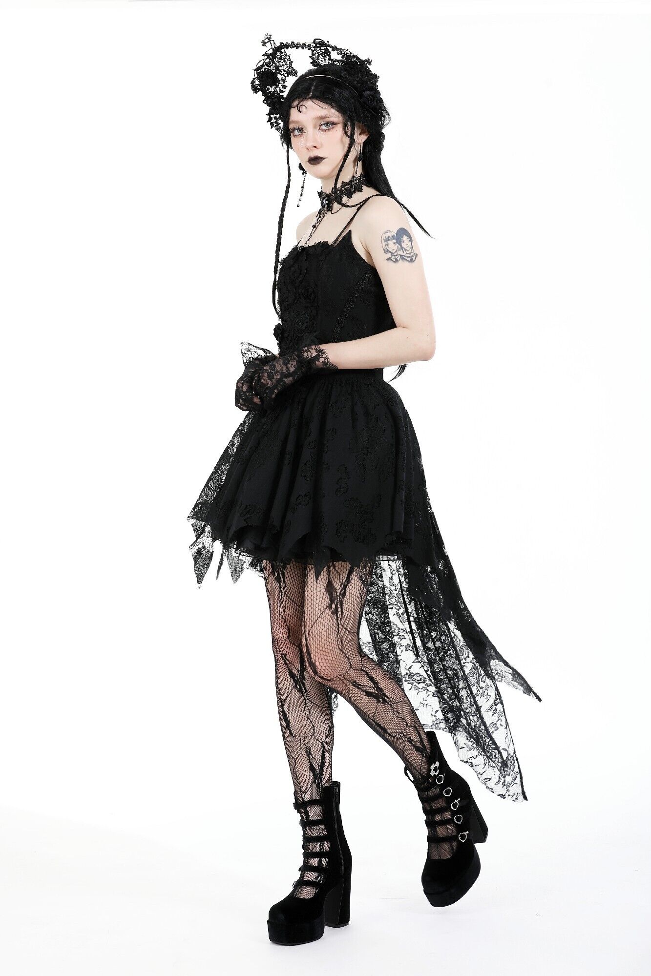 Dark In Love Kleid Lilitha