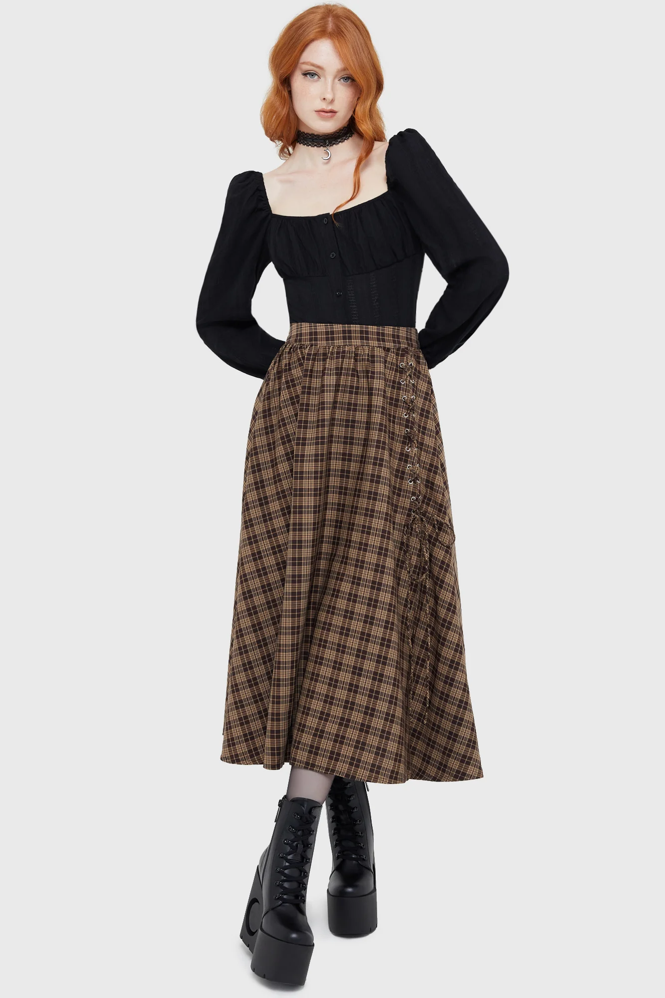 Killstar Bluse Nightwood