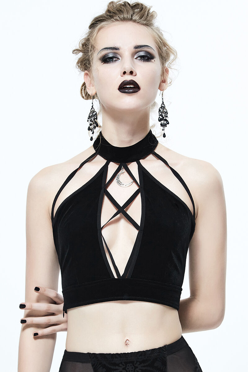 Devil Fashion Top Velvet Luna