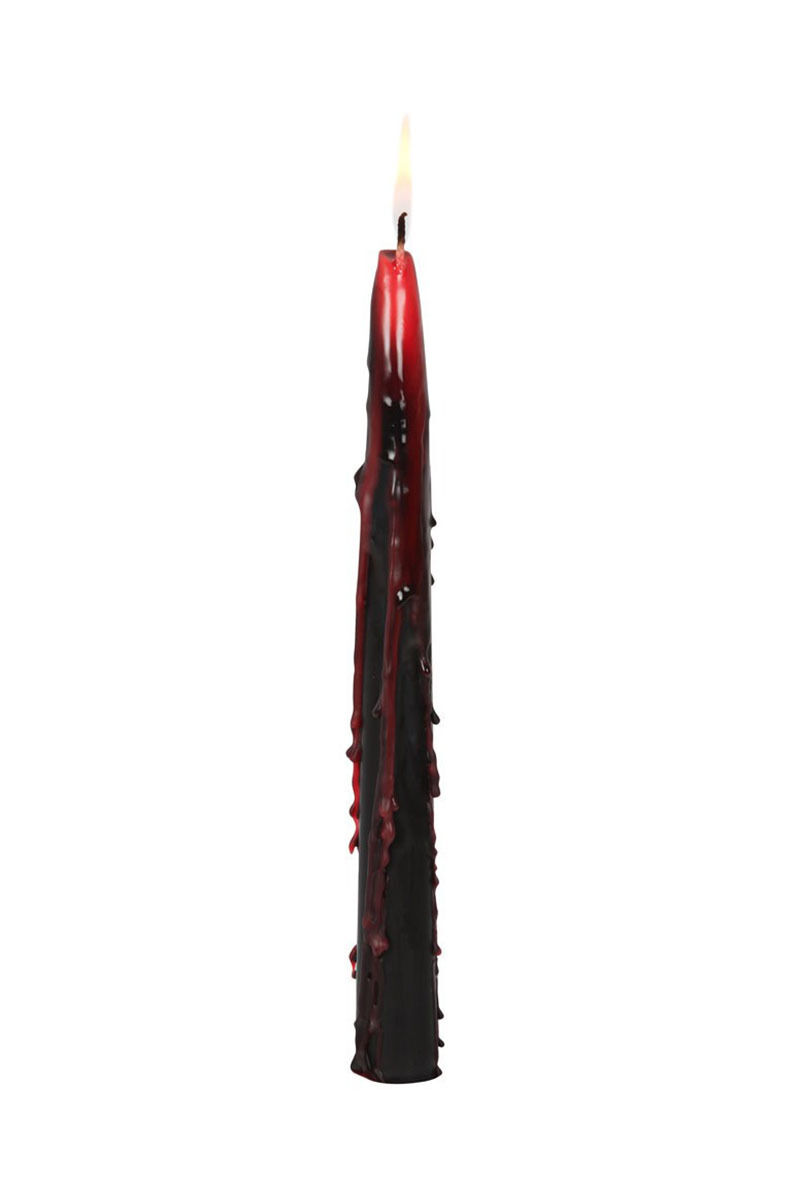 Schwarze Blutkerze Vampire Blood Stab 25cm