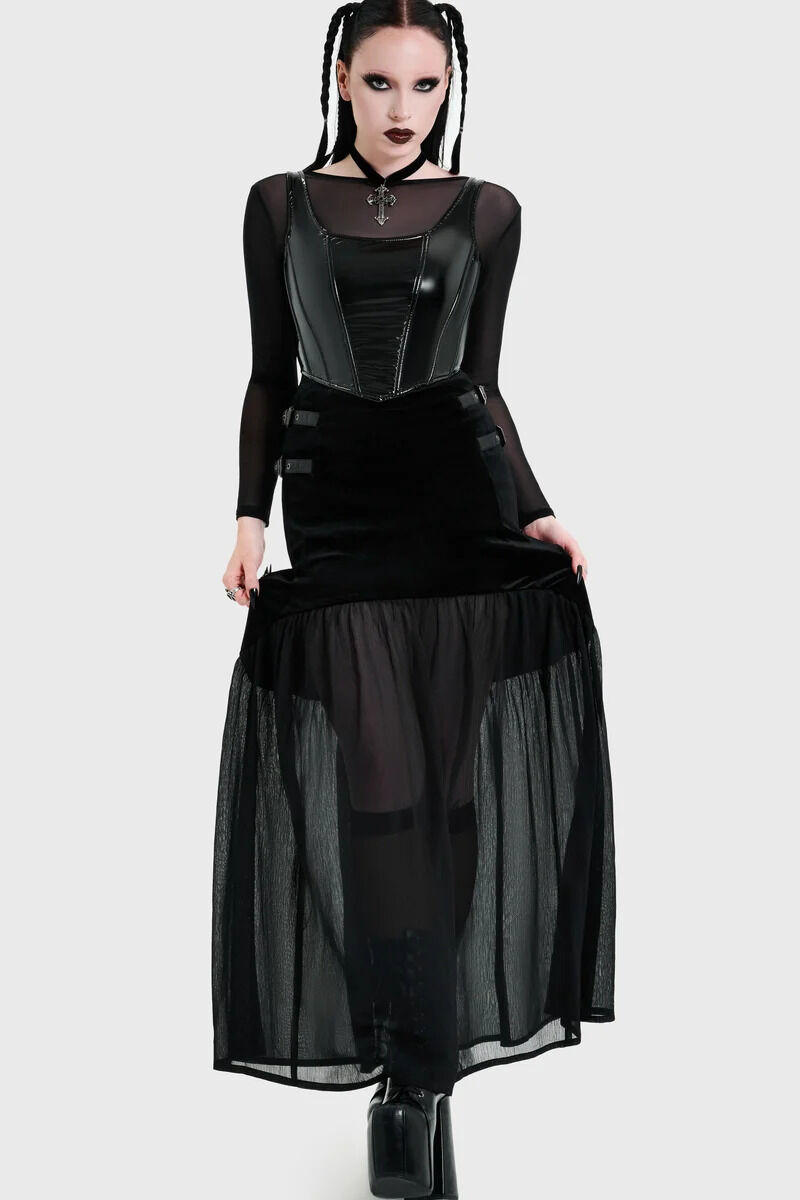 Killstar Rock Estria Hex Chiffon