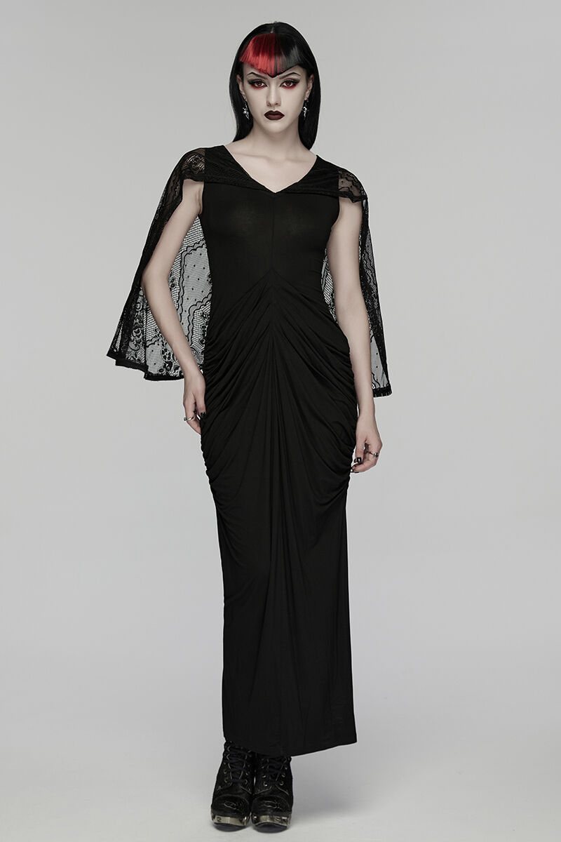 Punk Rave Kleid Ebon Seraph