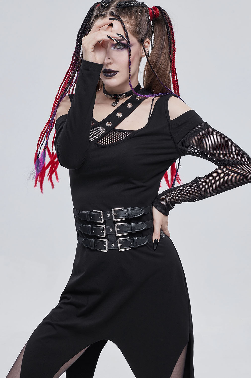 Devil Fashion Taillengürtel Buckle Up