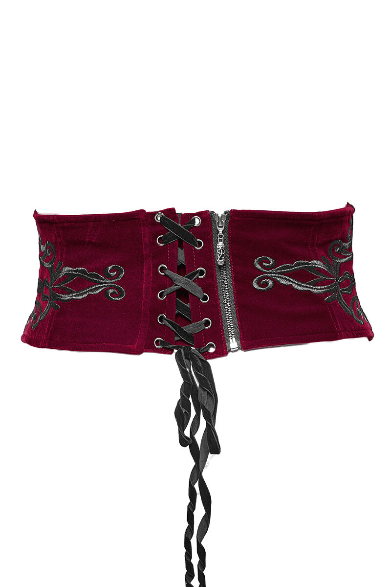 Punk Rave Korsage Eris Red