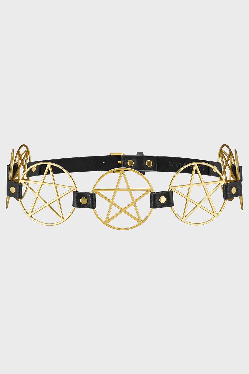 Killstar Gürtel Pentagram Gold