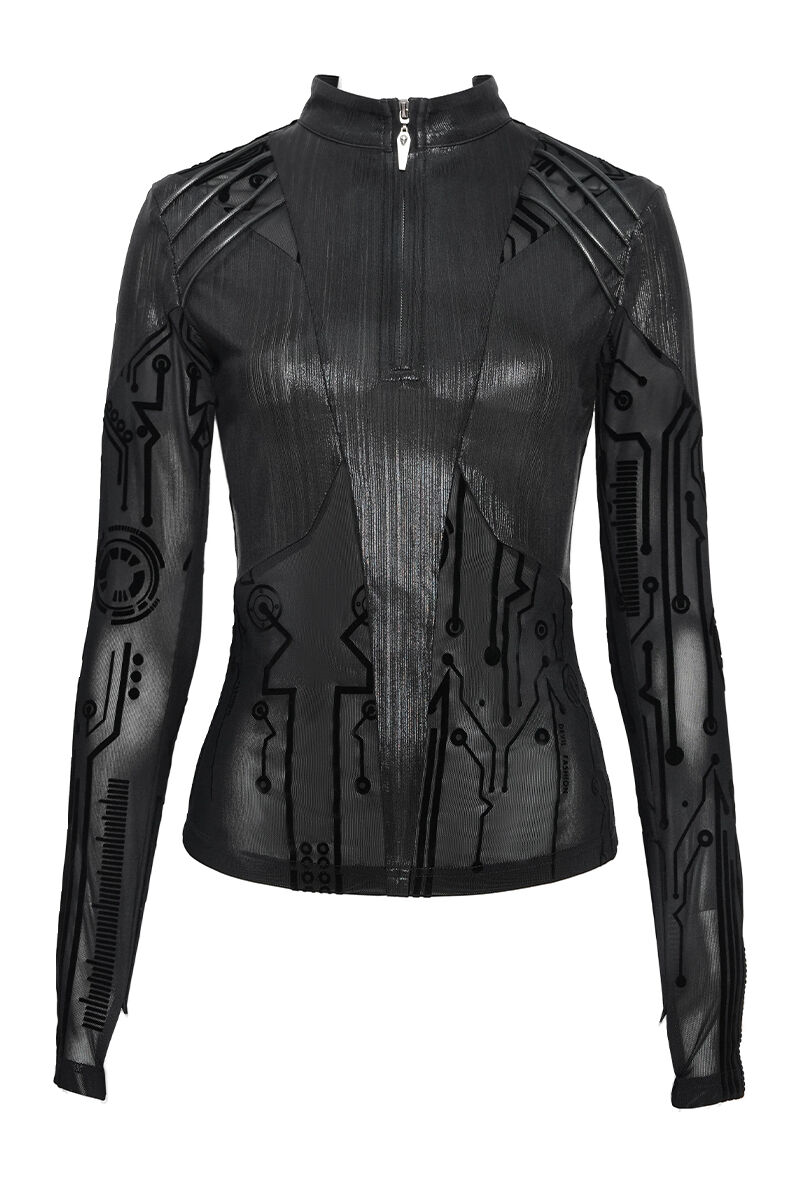 Devil Fashion Longsleeve Cyber Circuit