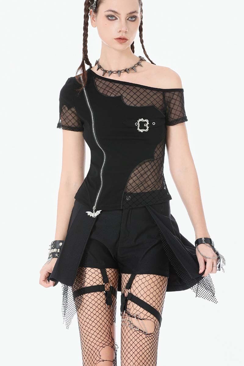 Dark In Love Skort Ravenna