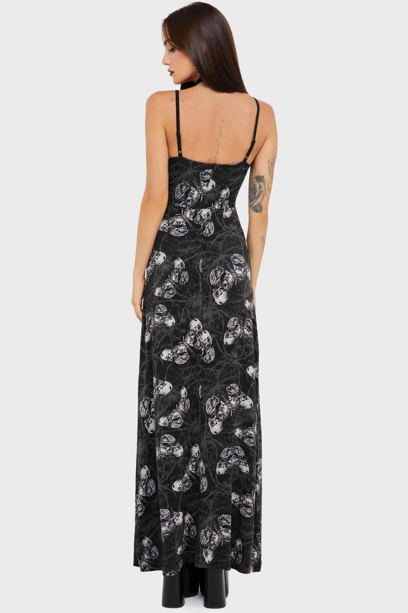Killstar Maxi Kleid Spidrasica's Web