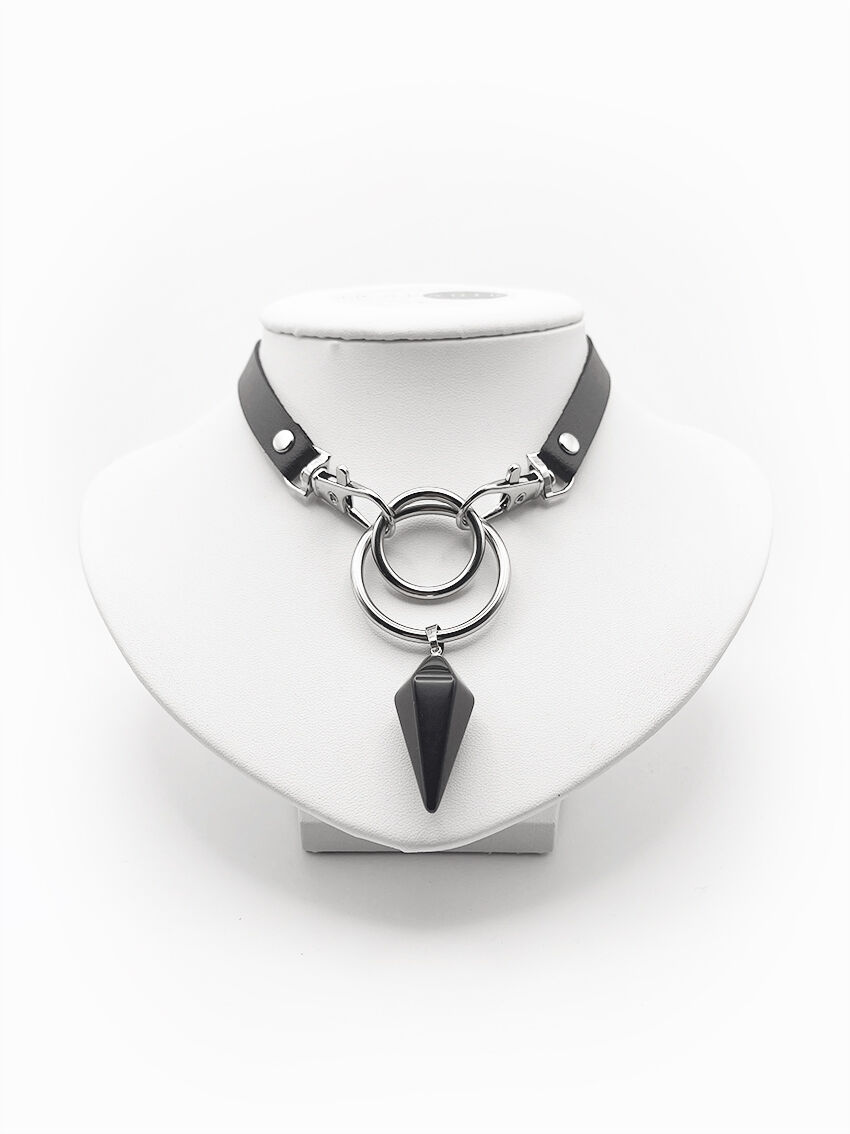 LuneNoir Halsband Themis Obsidian