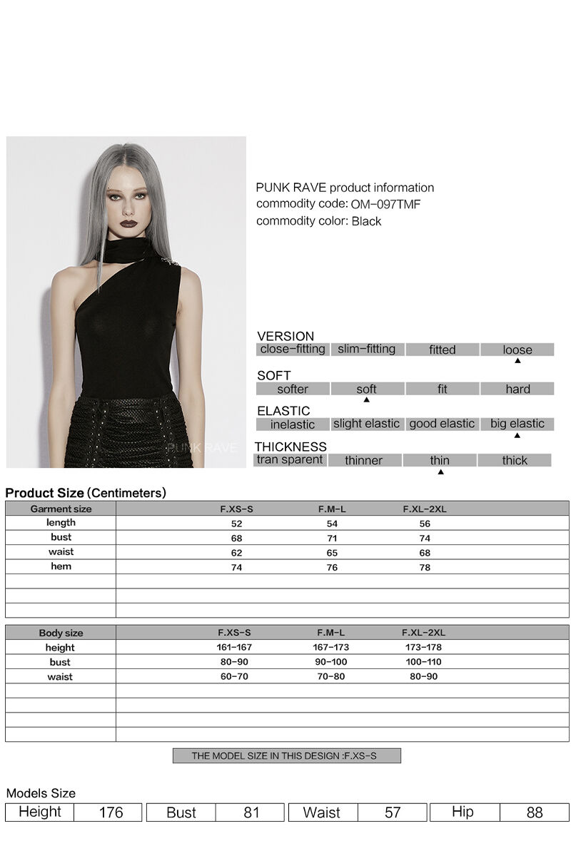 Punk Rave Top Avelith