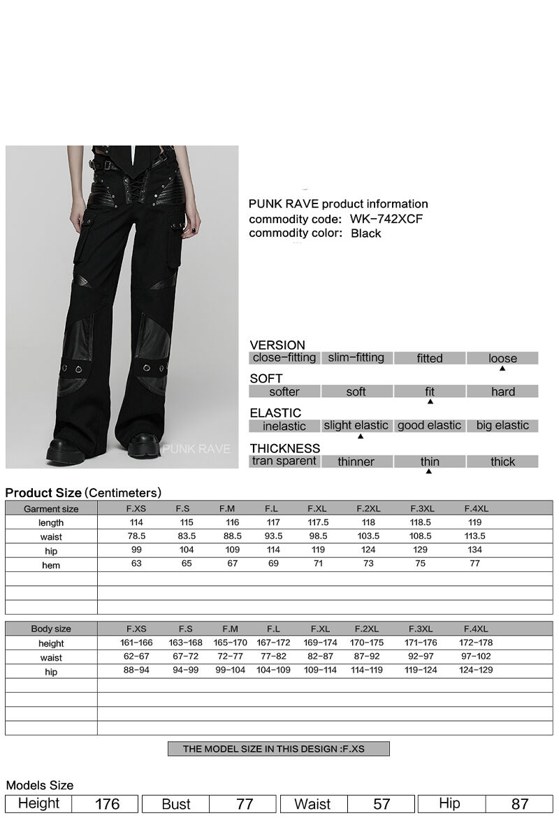 Punk Rave Hose Industrial Saint