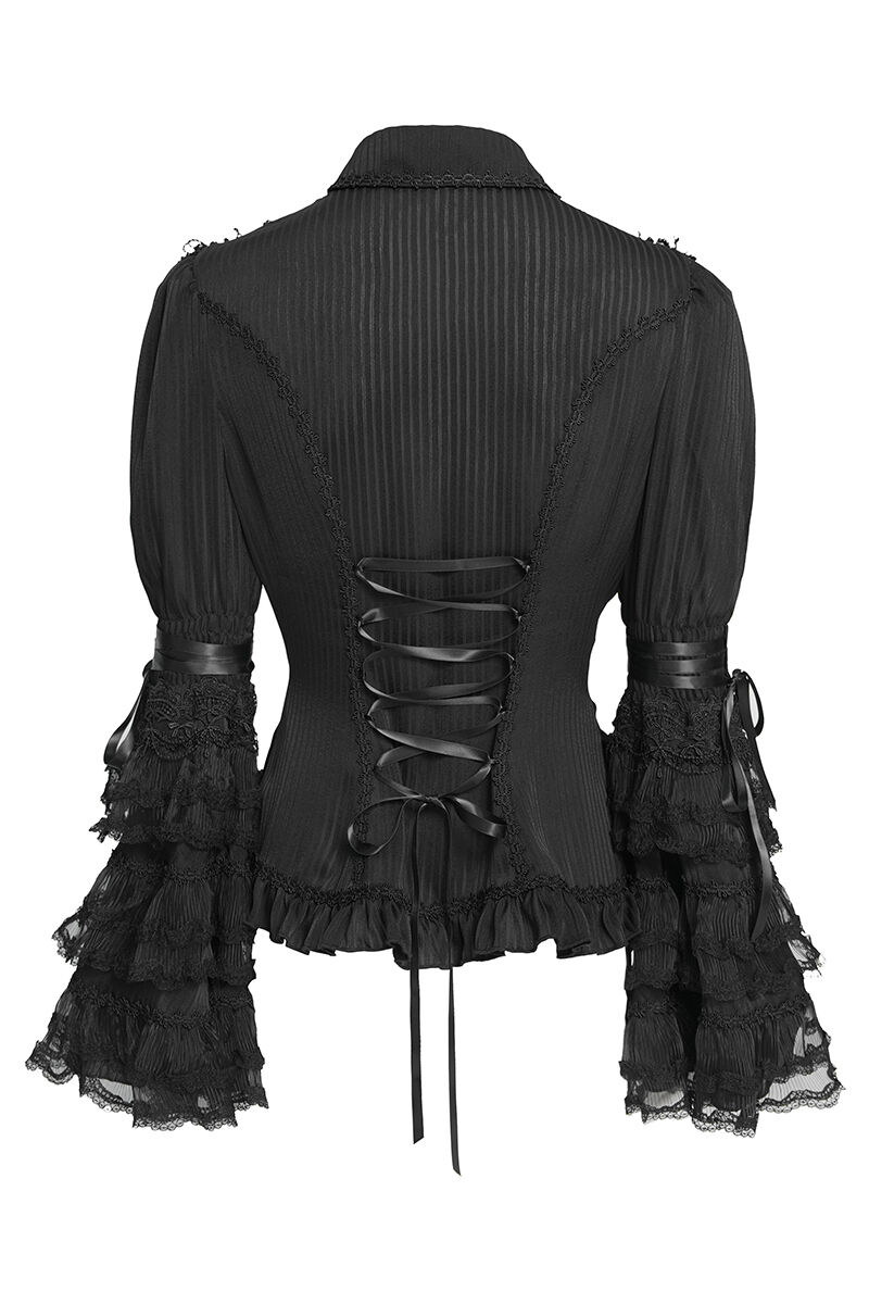 Devil Fashion Bluse Velorielle