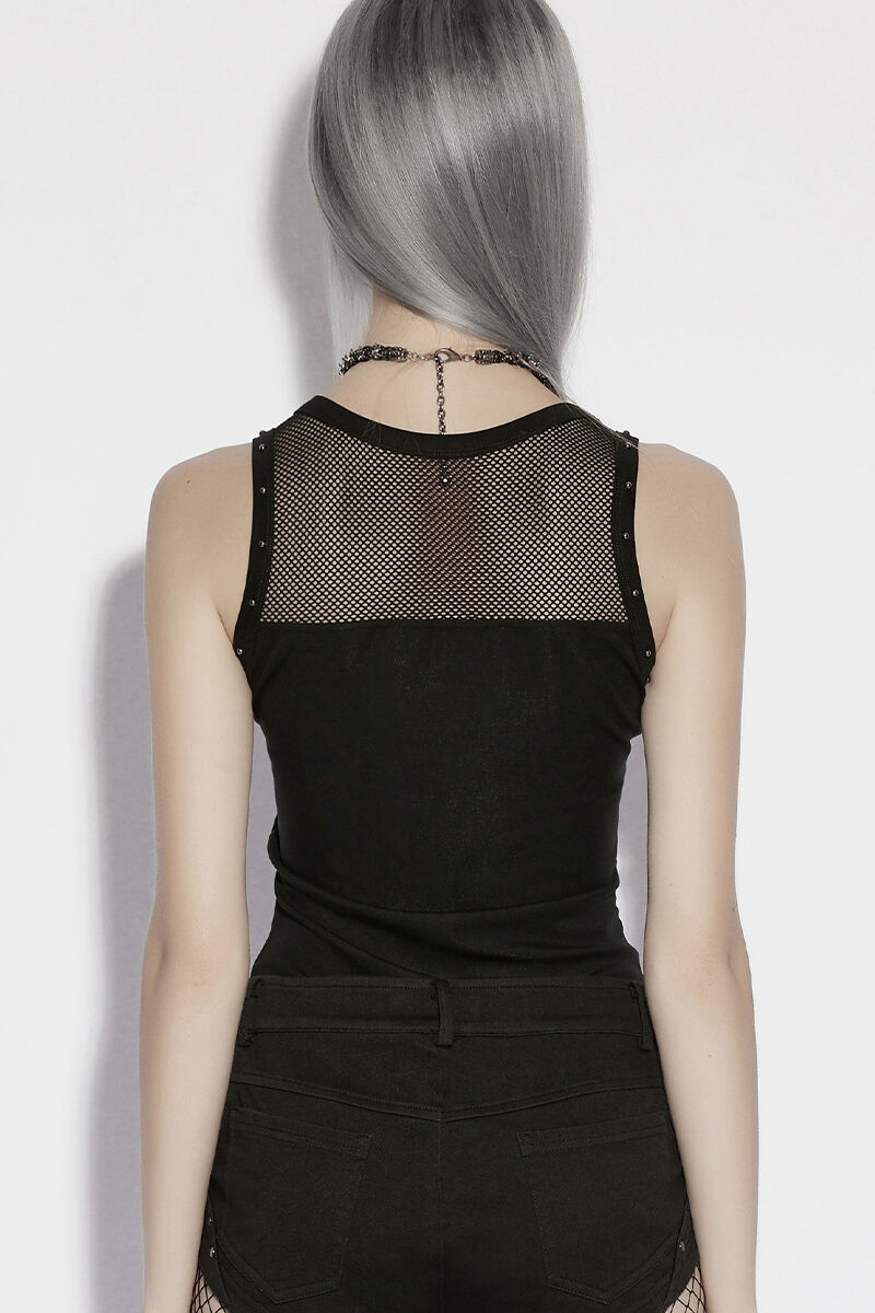 Punk Rave Top Lunar Eclipse