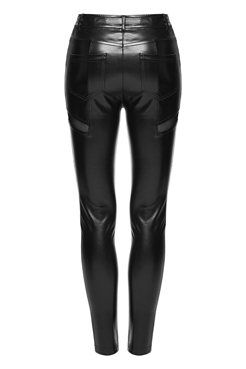 Punk Rave Leggings Rivet Web