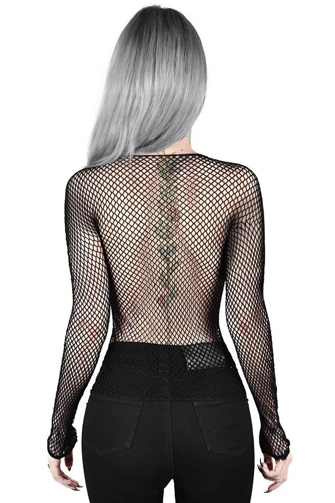 Killstar Longsleeve Hellrazor Fishnet