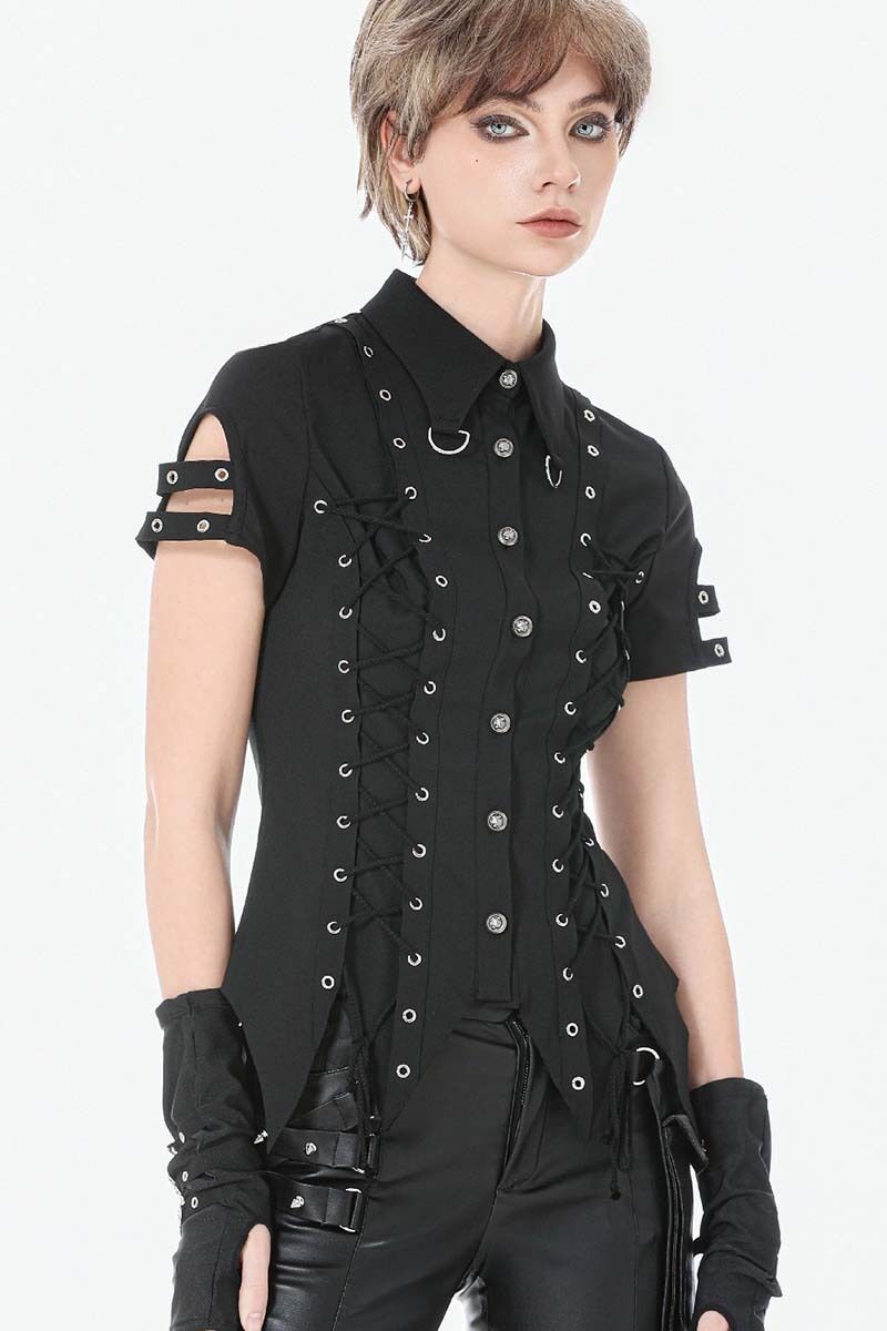 Dark In Love Bluse Thornlace