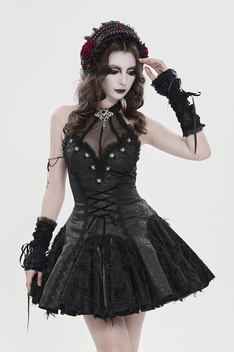 Devil Fashion Kleid Noirvessa