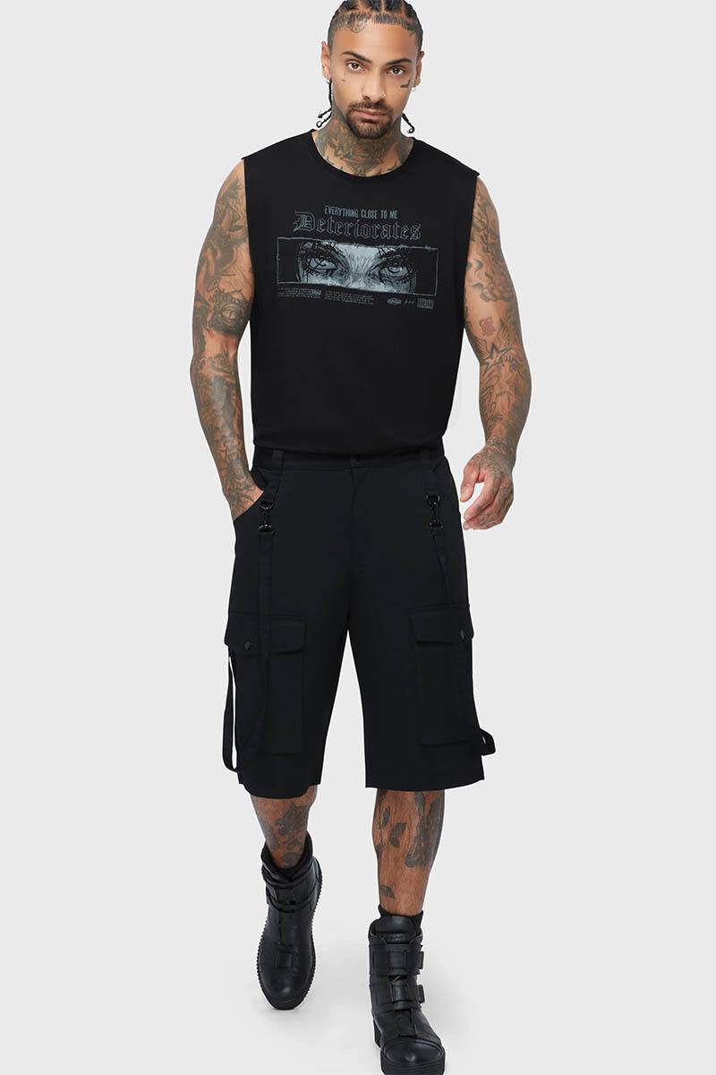 Killstar Kihilist Shorts Sacred Skull