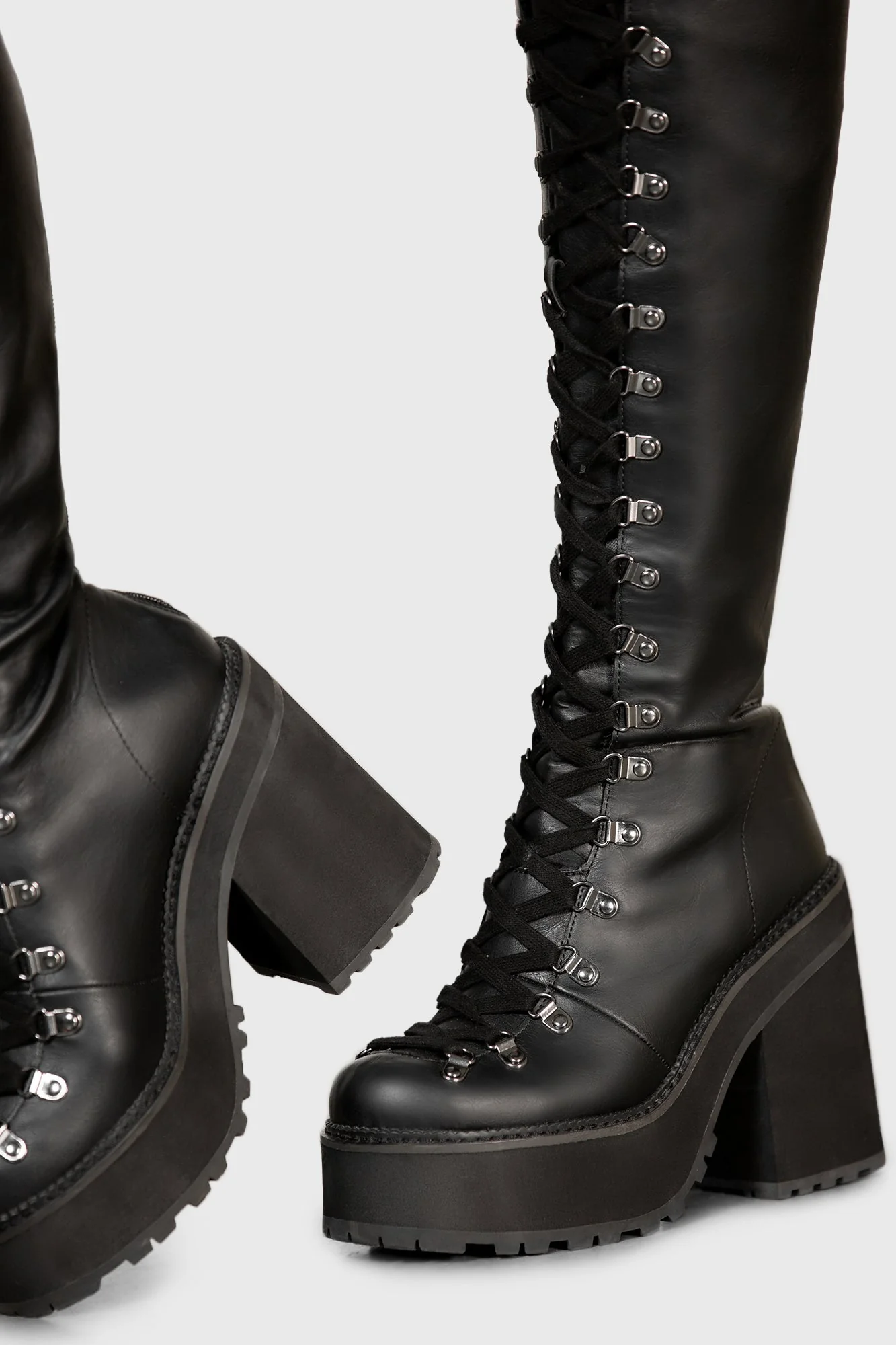 Killstar Boots Bloodletting Knee-High