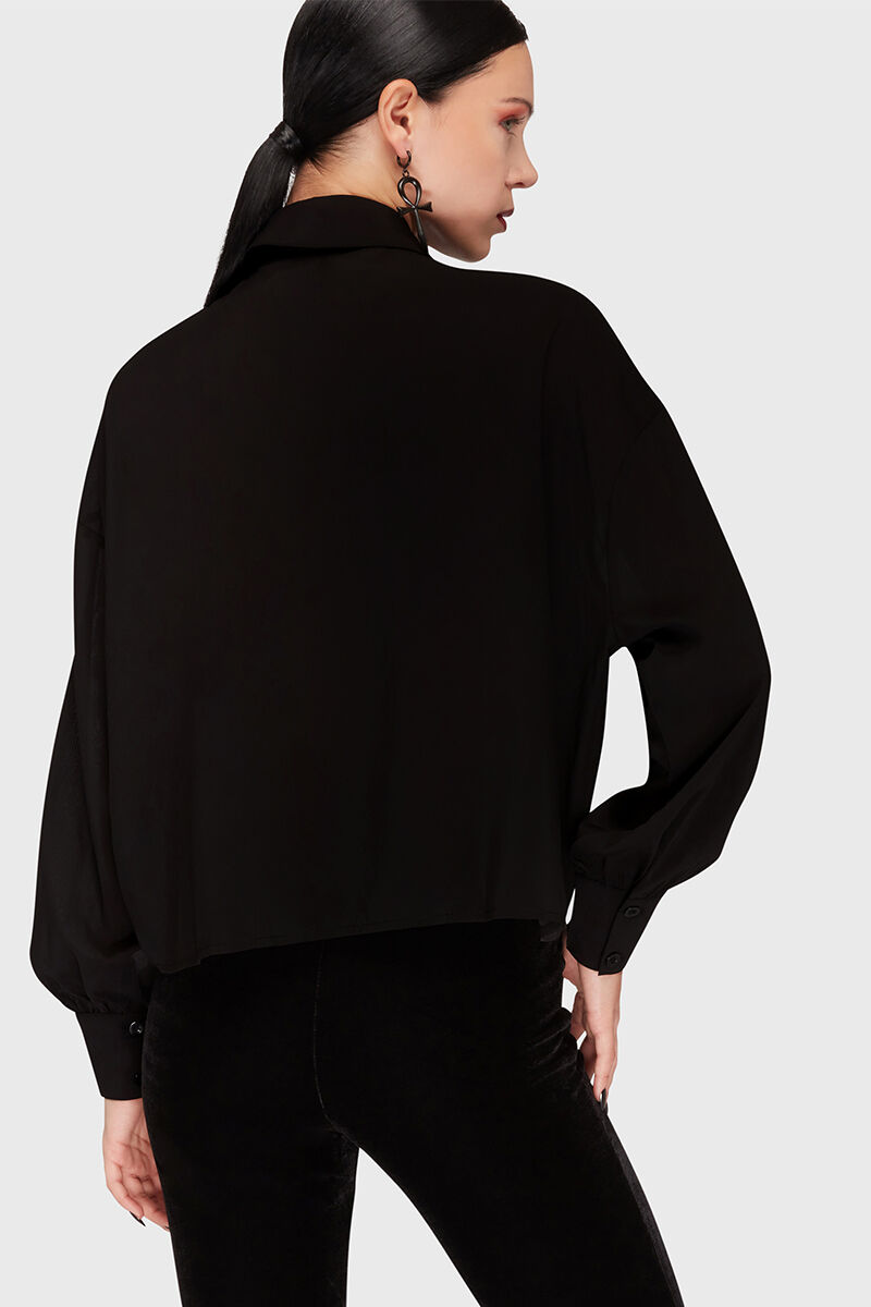 Killstar Bluse Ivory's Chorus