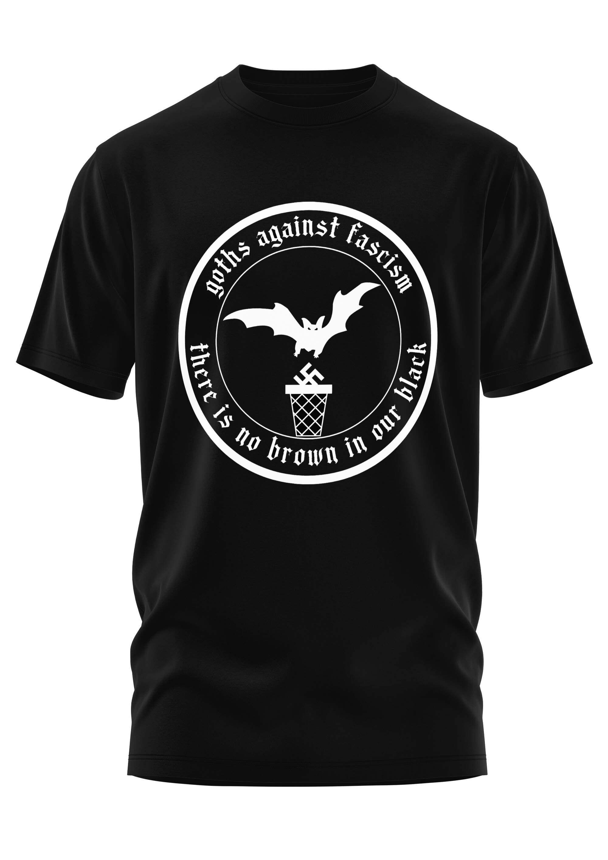 Easure Shirt Goth Against Fascism