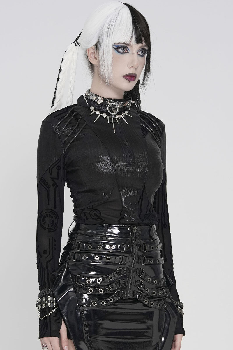 Devil Fashion Longsleeve Cyber Circuit