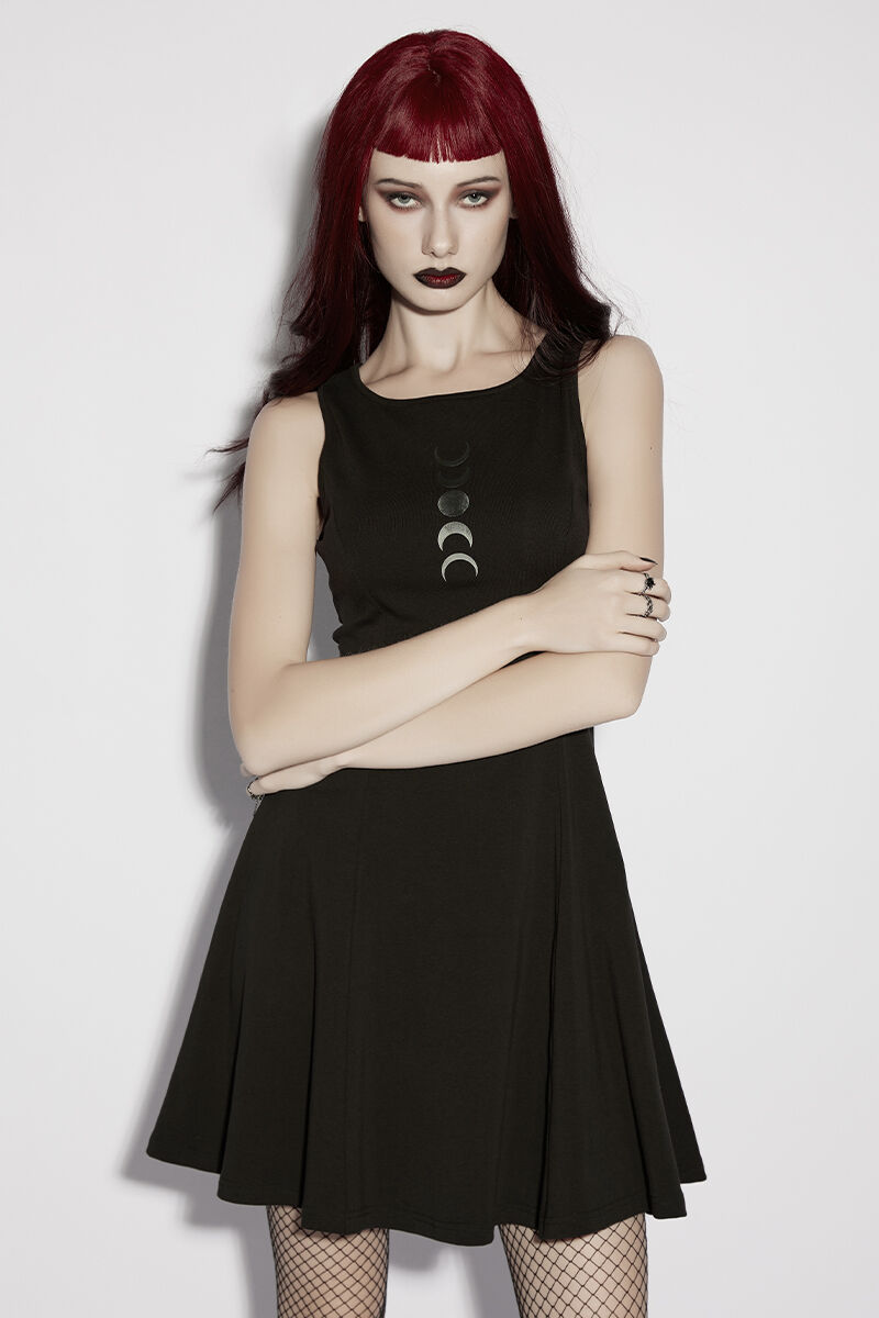 Punk Rave Kleid Celestia Moonphase