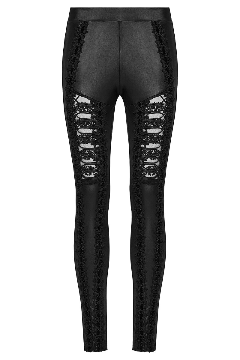 Punk Rave Leggings Selene Noir