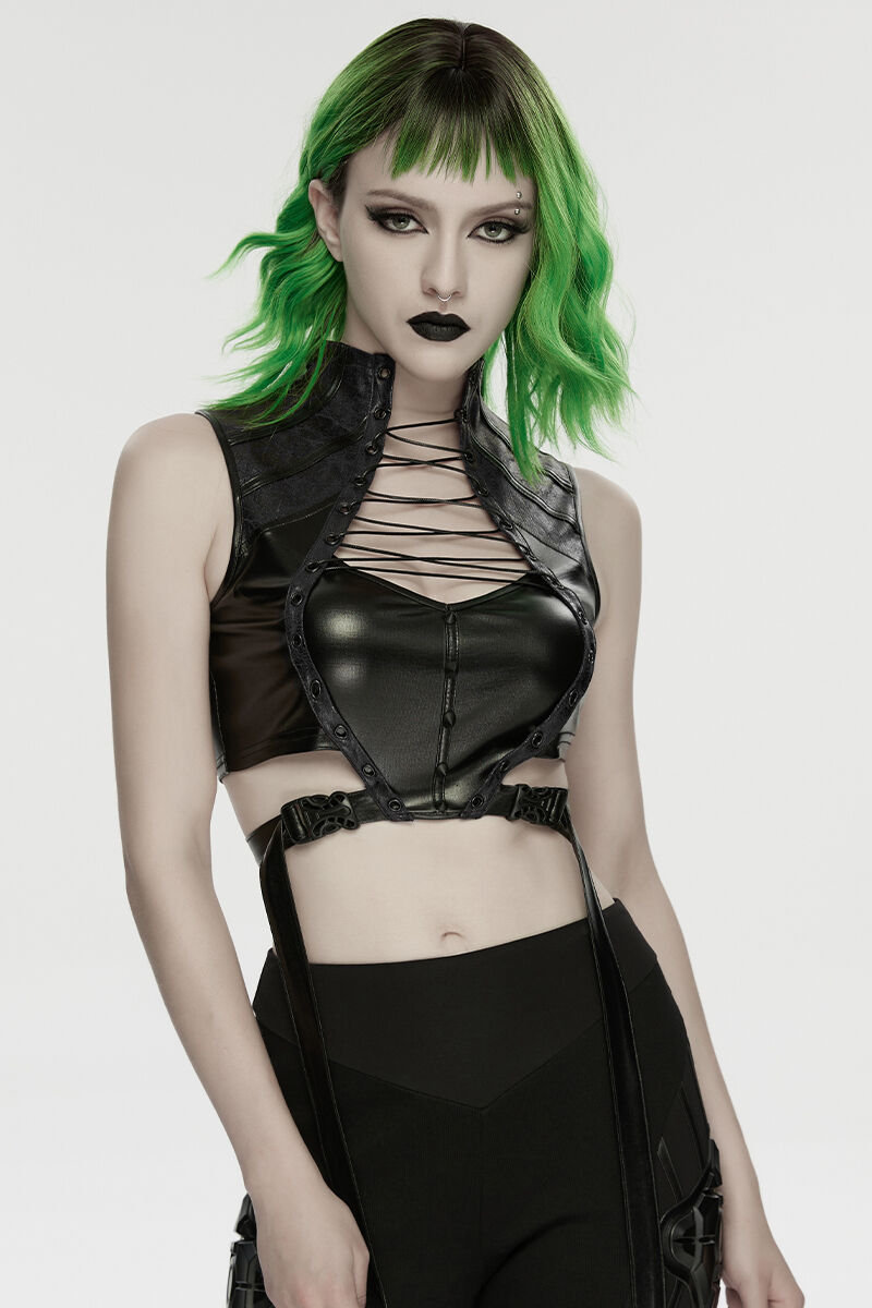 Punk Rave Top Static Riot