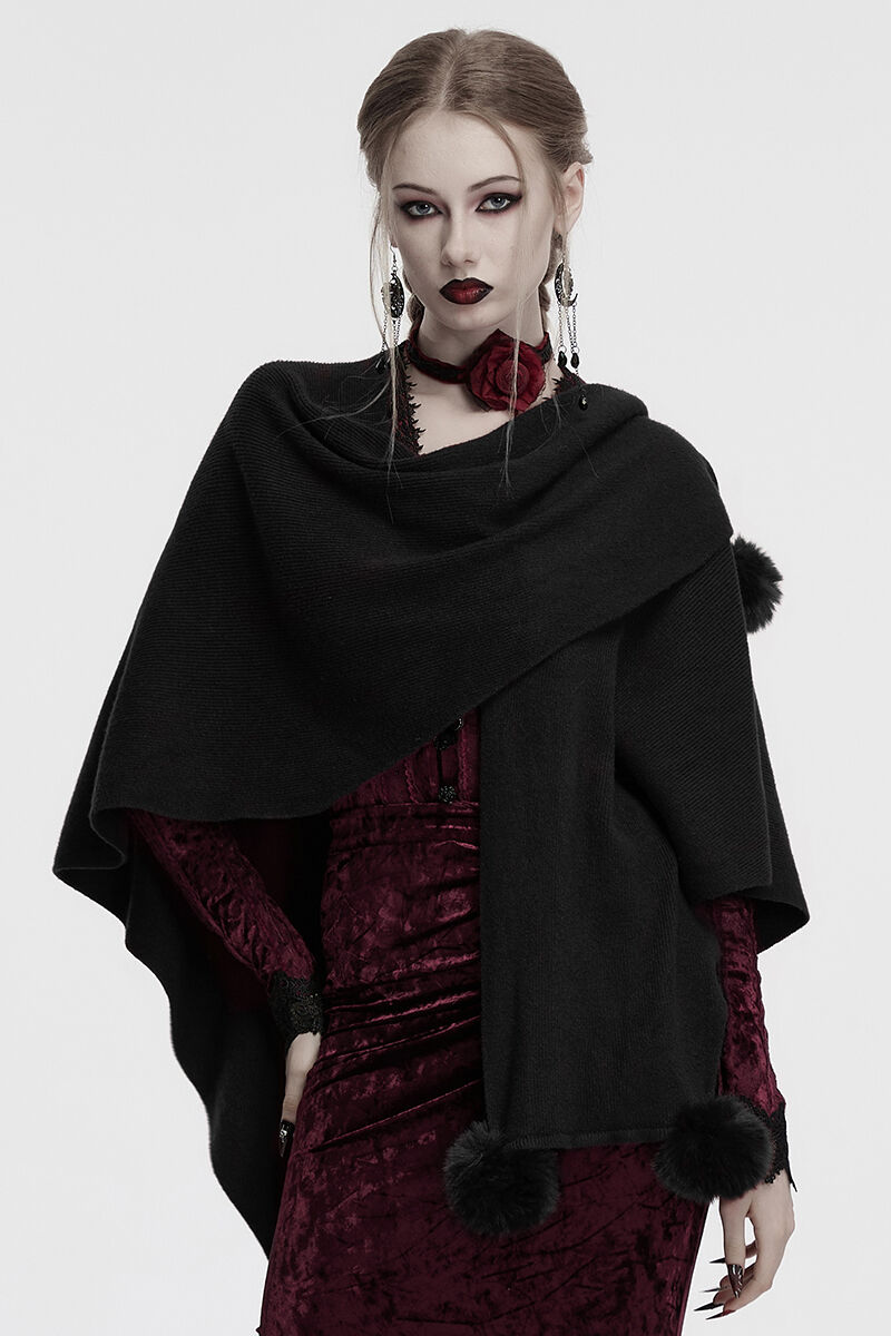 Punk Rave Poncho Moonphases