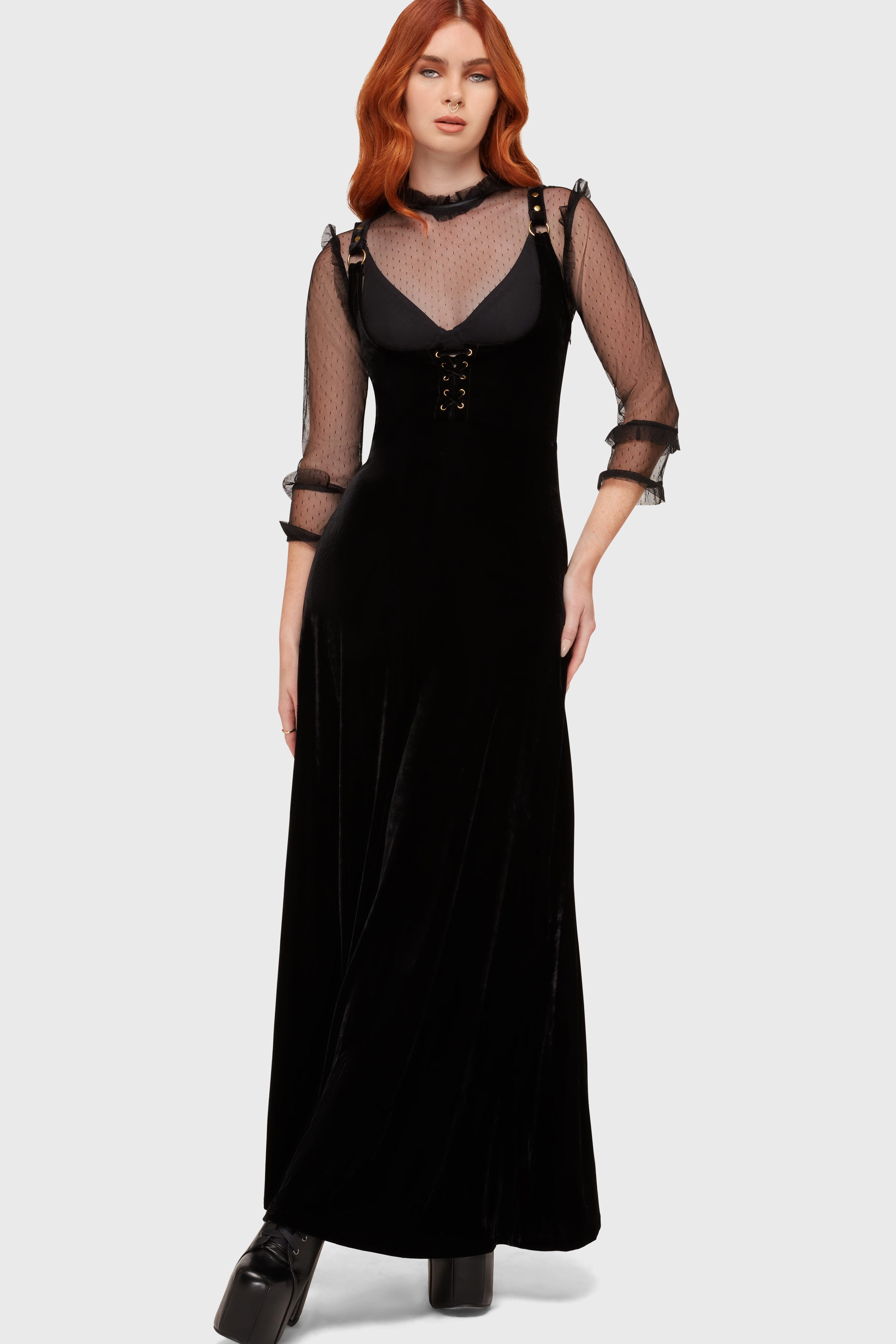 Killstar Kleid Veil Of Ashes