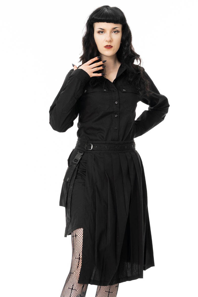 Chemical Black Kleid Cynara
