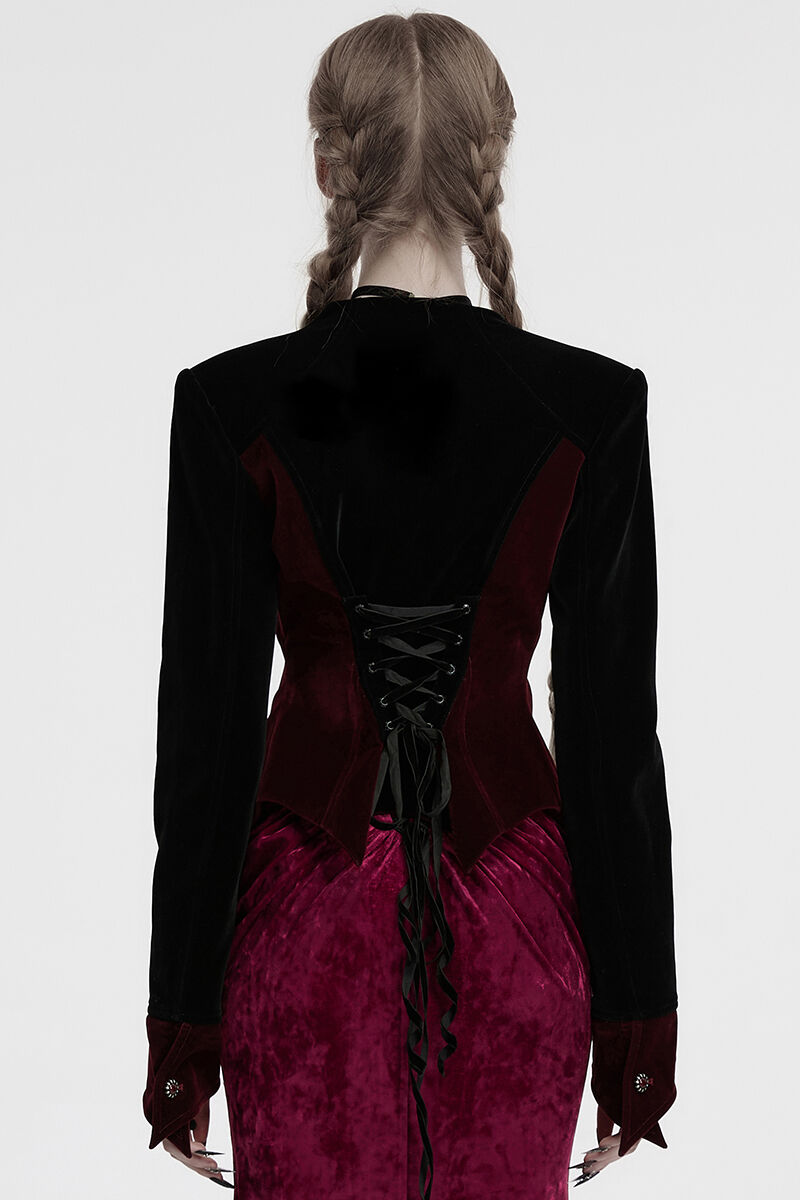 Punk Rave Jacke Red Moonlight