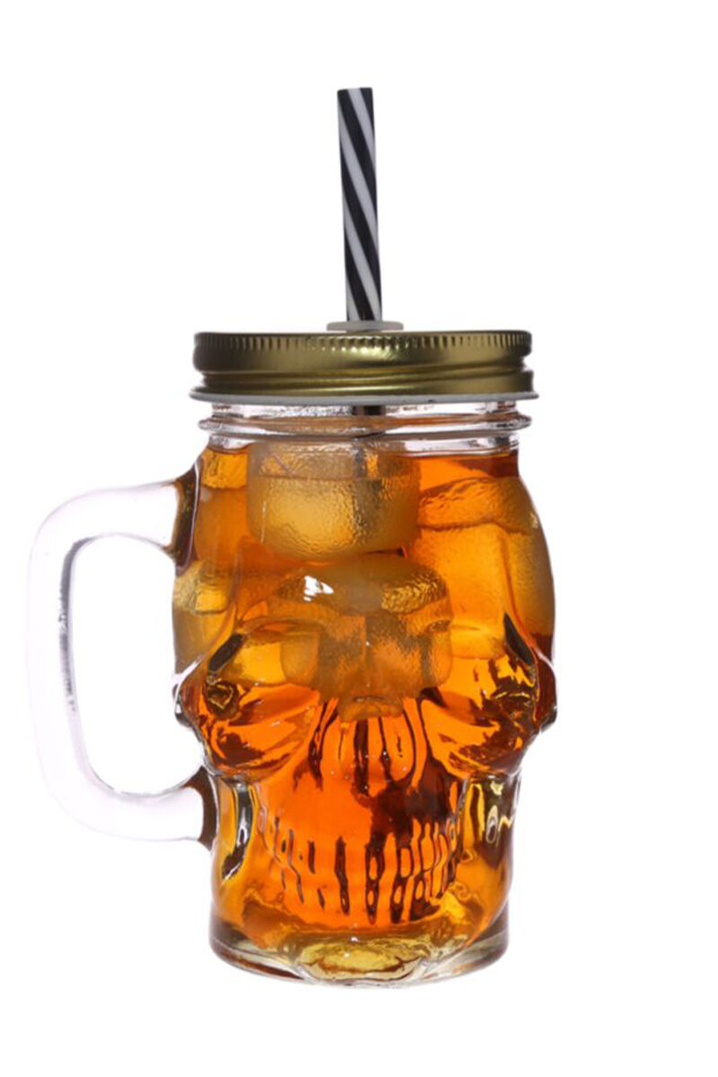 Puckator Trinkglas Skull