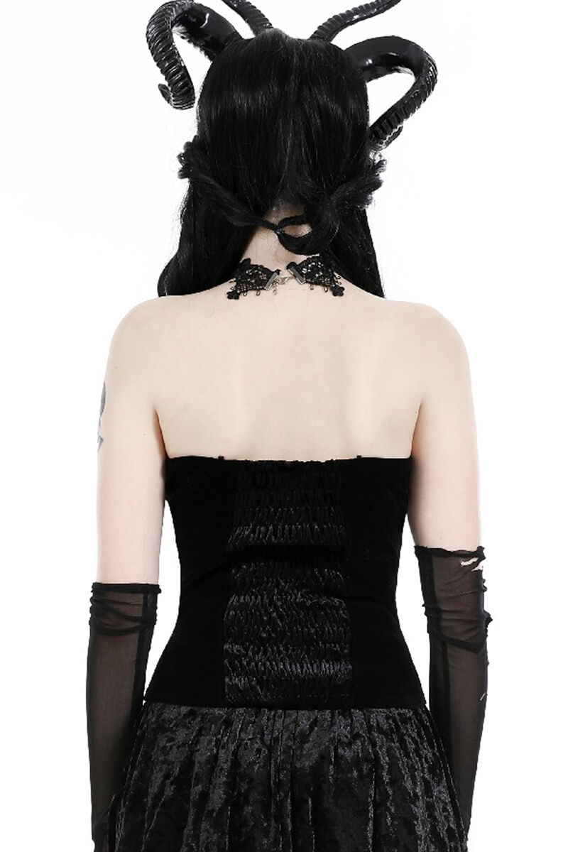 Dark In Love Top Velvet Blood