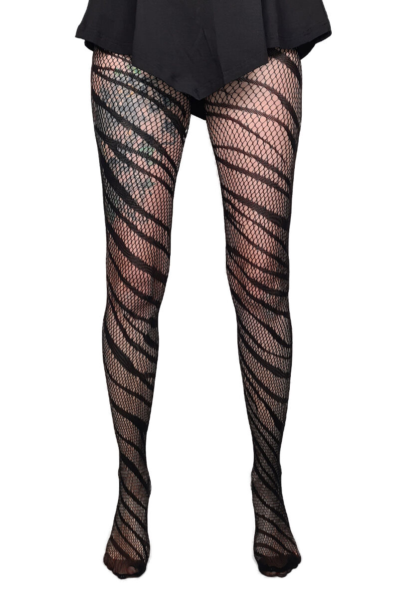 Strumpfhose Net Zebra