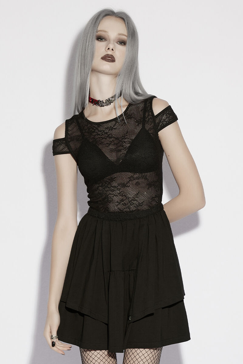Punk Rave Kleid Morwyn