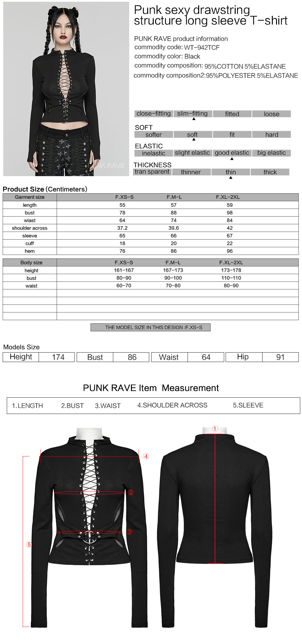 Punk Rave Longsleeve Burning Feeling