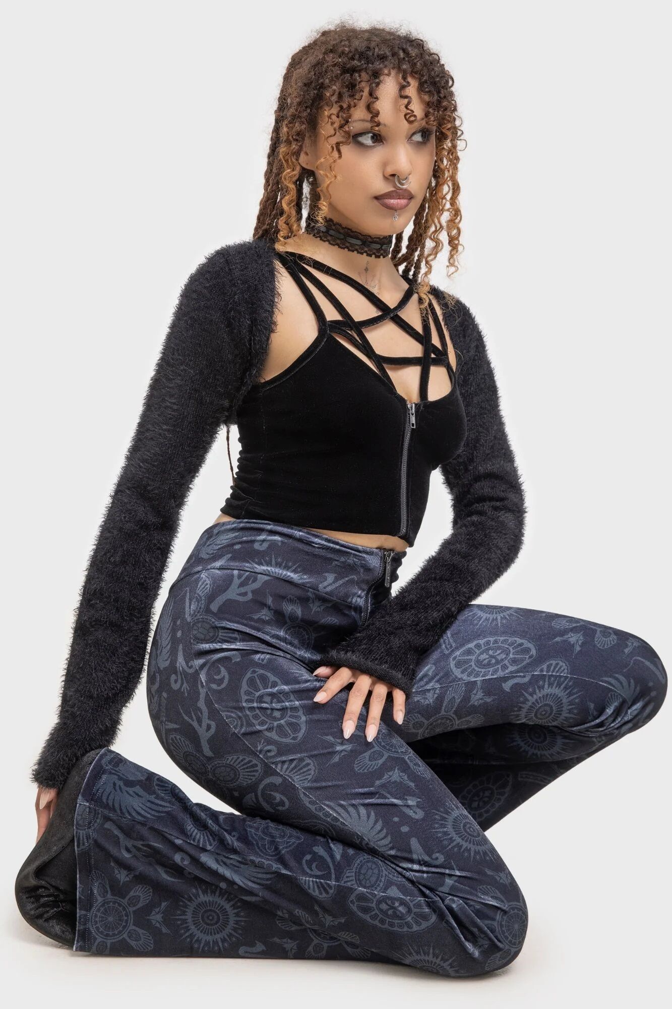 Killstar Hose Half Vamp