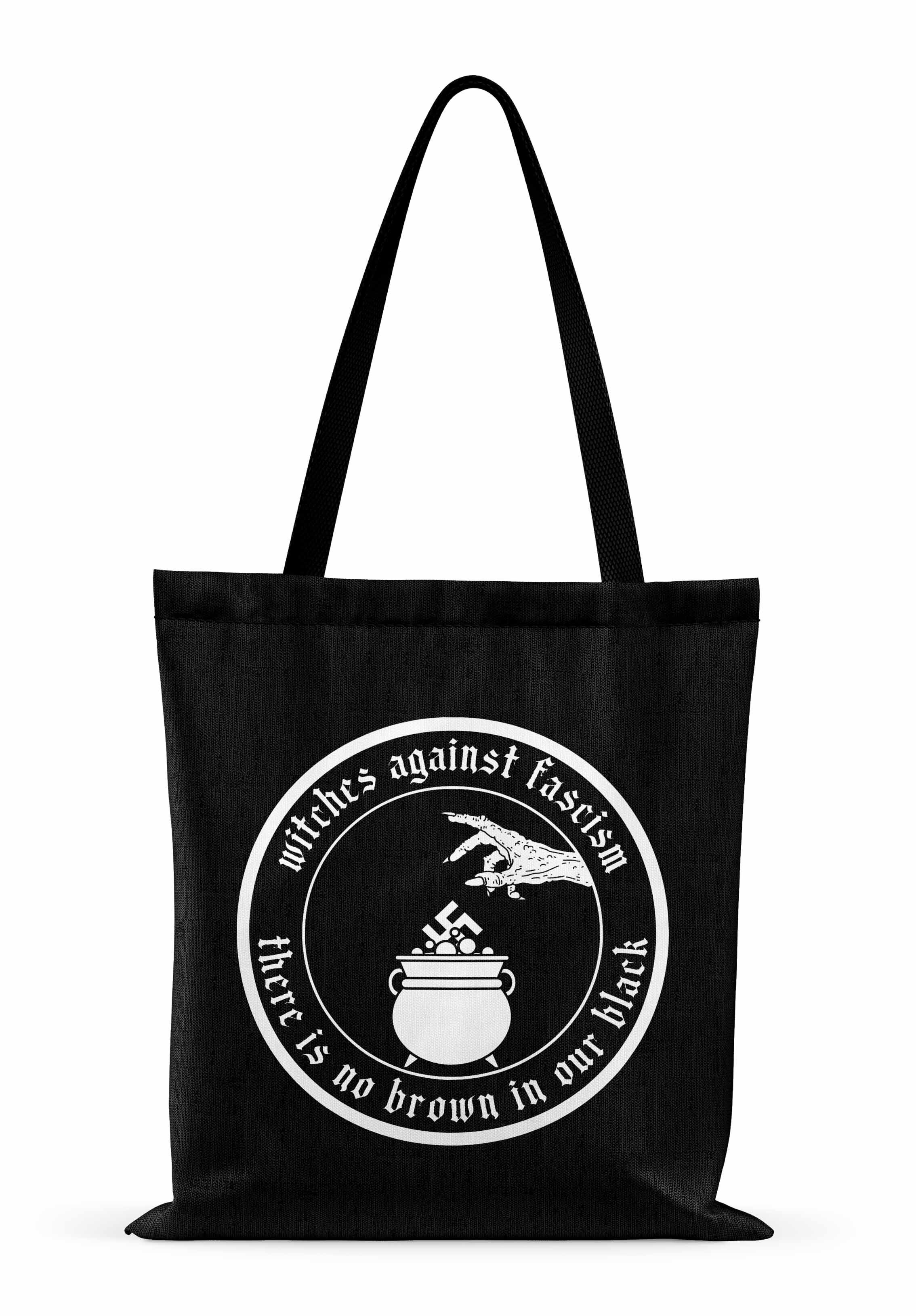 Easure Stoffbeutel Witches Brew Against Fascism