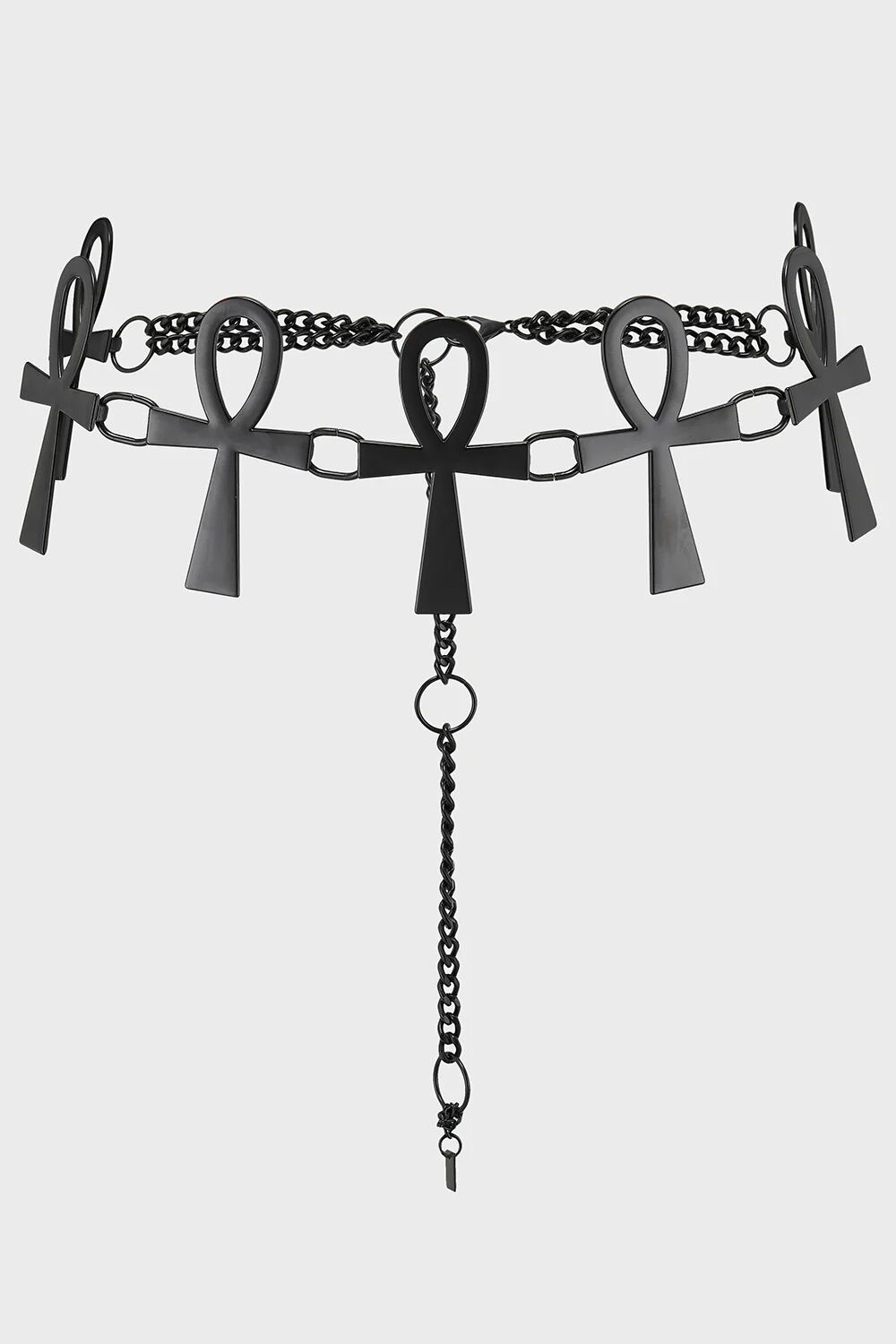 Killstar Gürtel Ankh Black