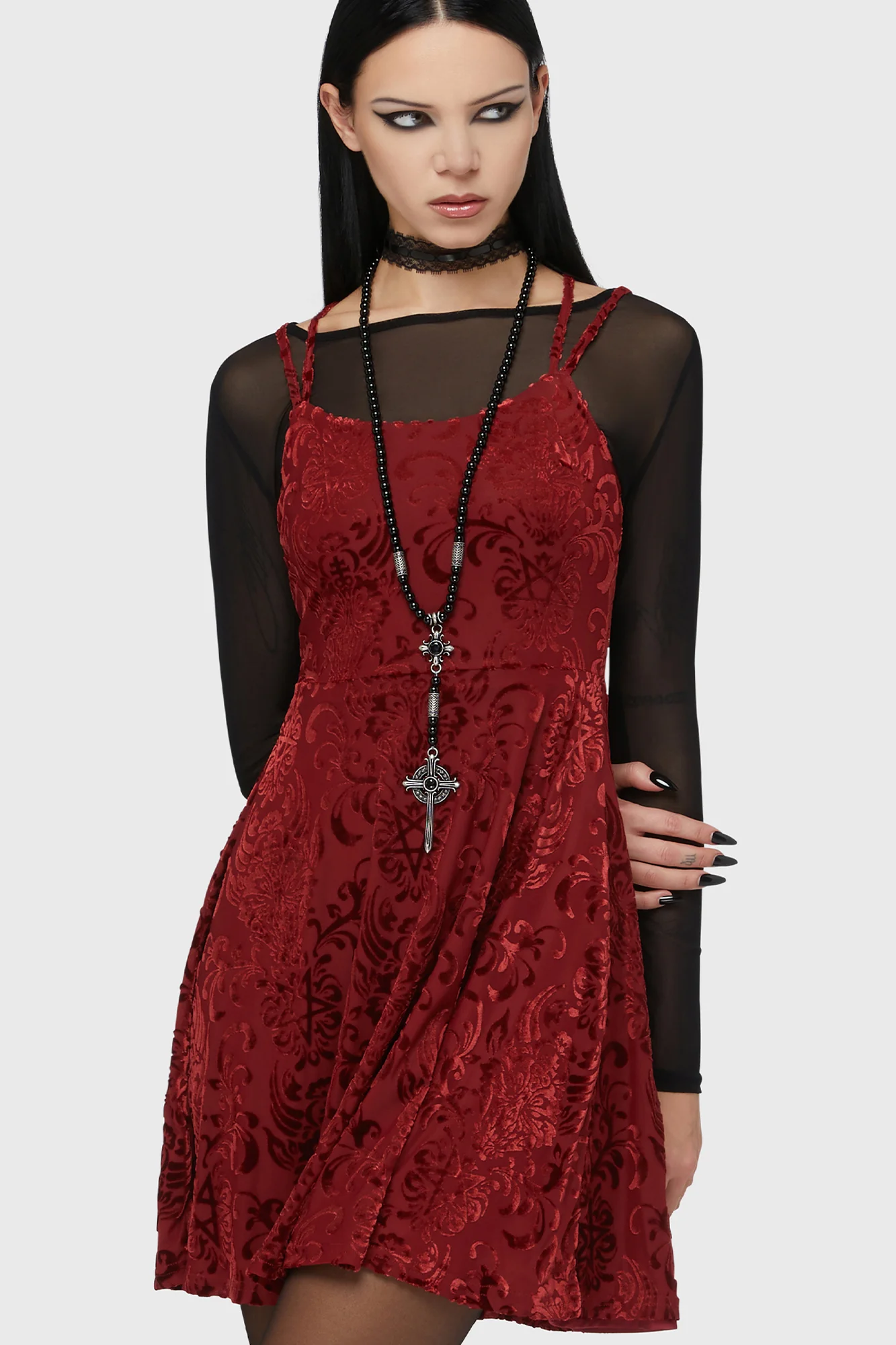 Killstar Kleid Crimson Bloodlust