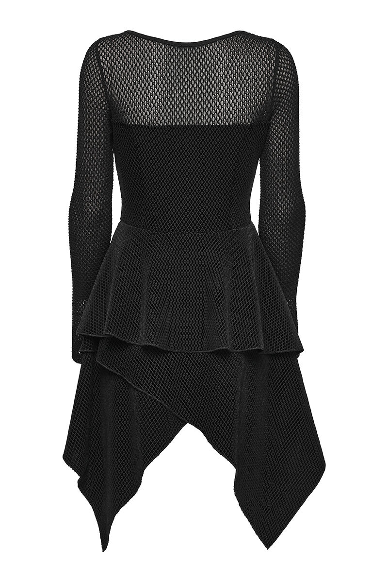 Punk Rave Kleid Obsidian Serpent