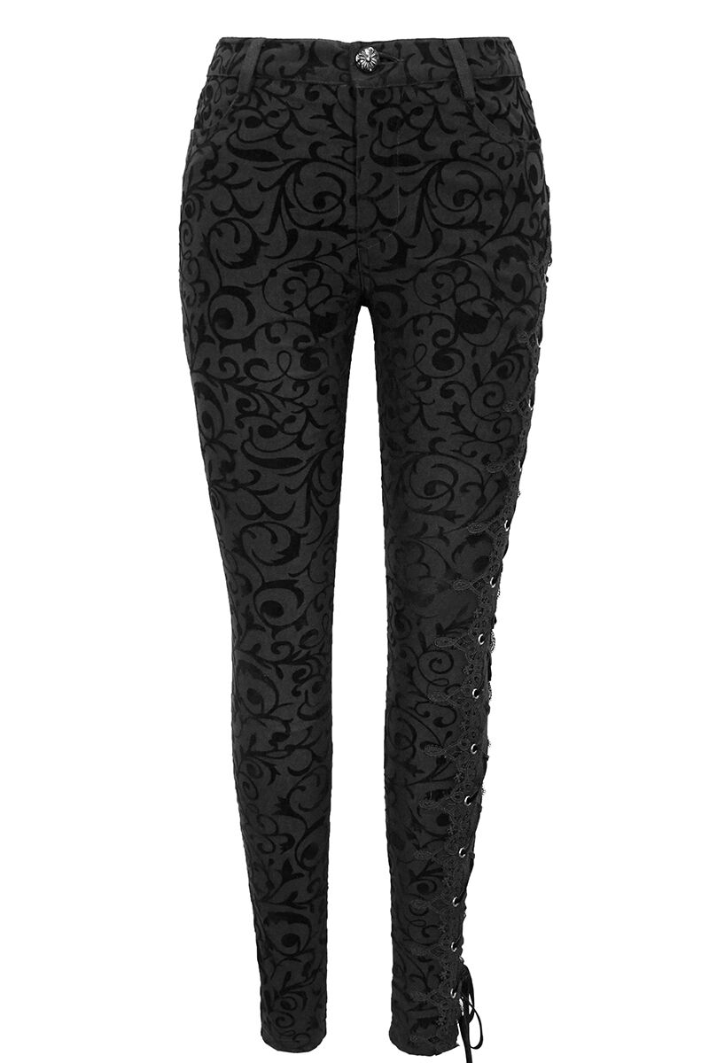 Devil Fashion Hose Velvet Eclipse